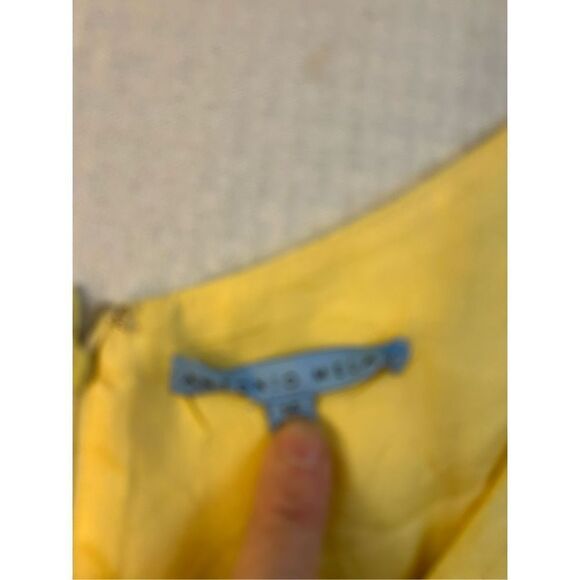 Antonio Melani rn#106409 sleeveless Yellow dress 14 rn#106409 Rayon Blend - Picture 5 of 9